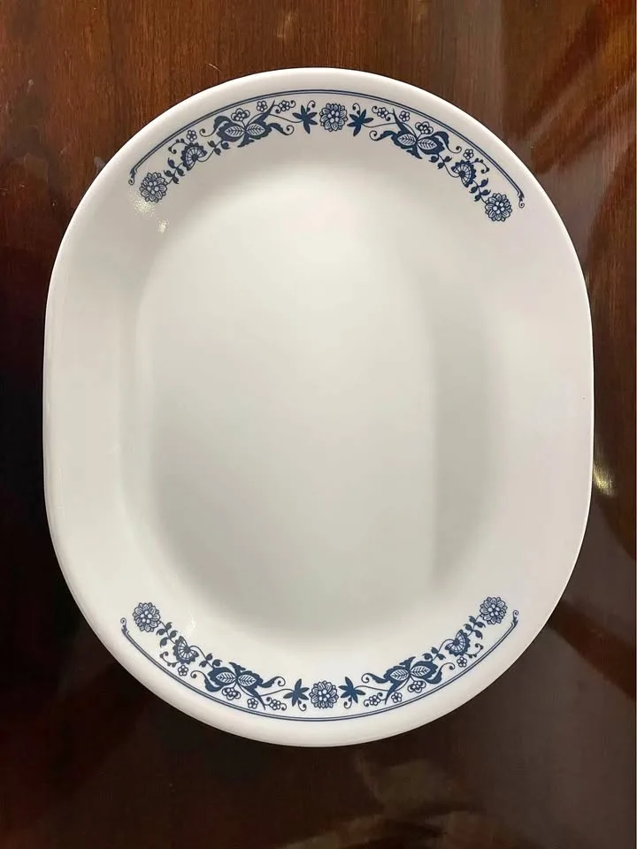 Corelle Platters “Old Town Blue