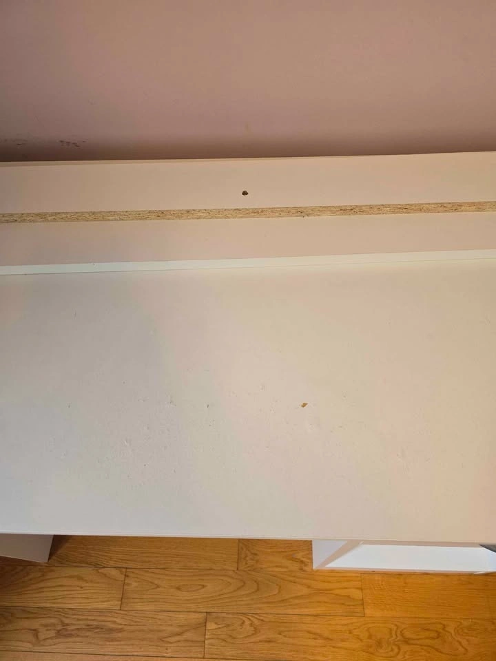 White Study Desk / Computer Desk - photo 4