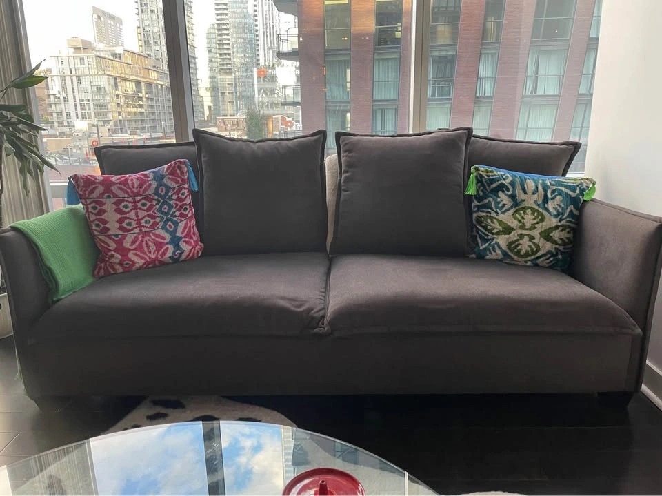 NEED GONE ASAP Grey Charcoal Structube Couch - photo 2