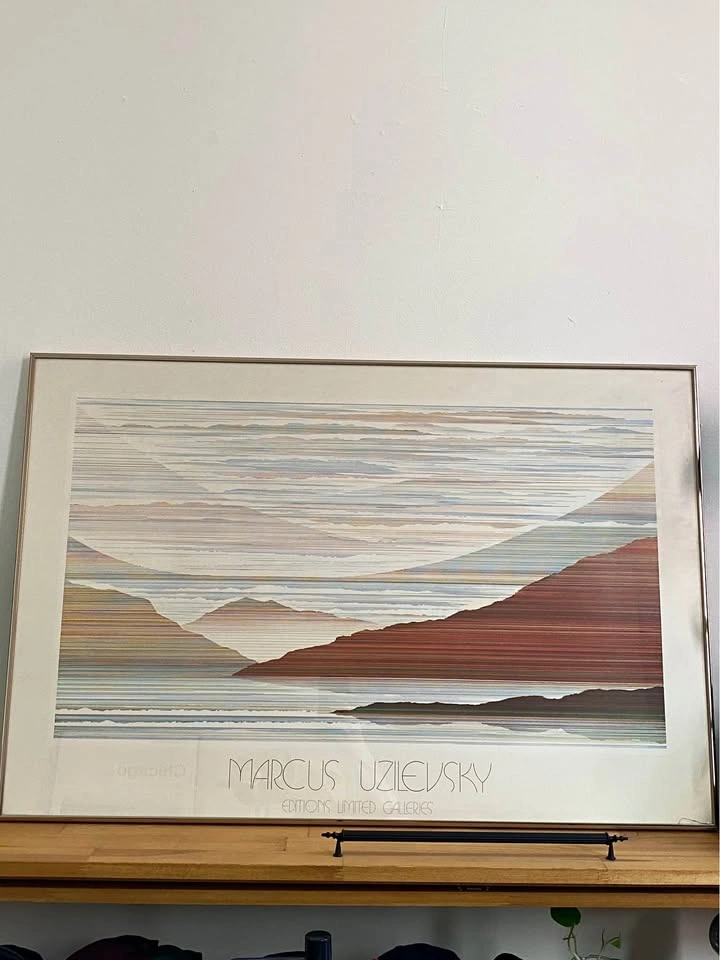 1980’s Artwork by Marcus Uzilevssky, 24 x 36