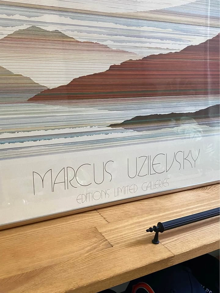 1980’s Artwork by Marcus Uzilevssky, 24 x 36 - photo 3