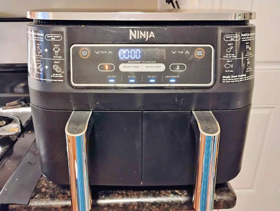 Ninja DZ100 Foodi 4-in-1, 8-qt., 2-Basket Air Fryer