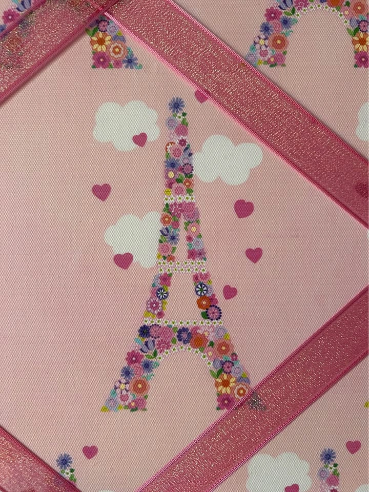Memo Board with Eiffel Tower theme - photo 2