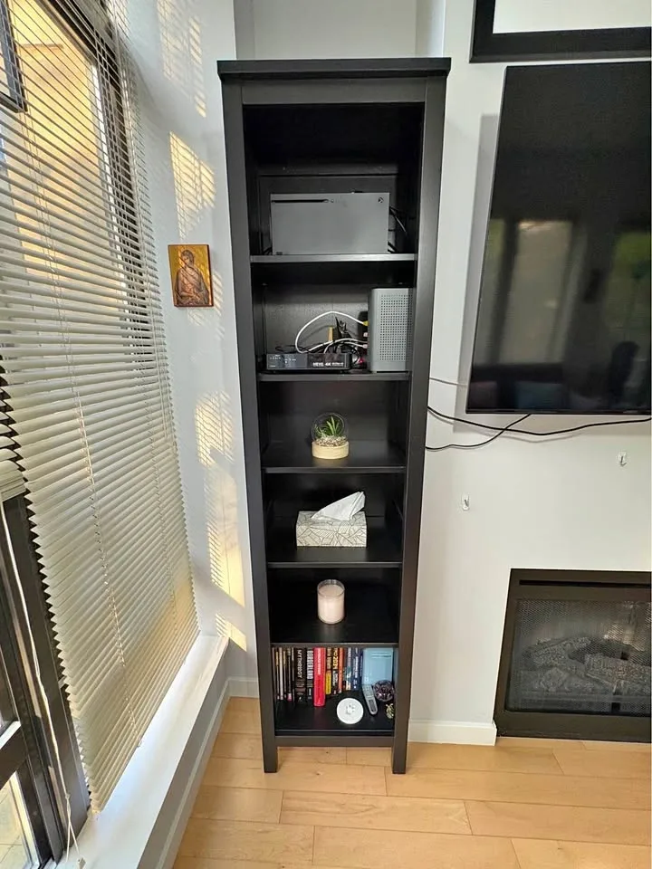 Black 6-Shelf
