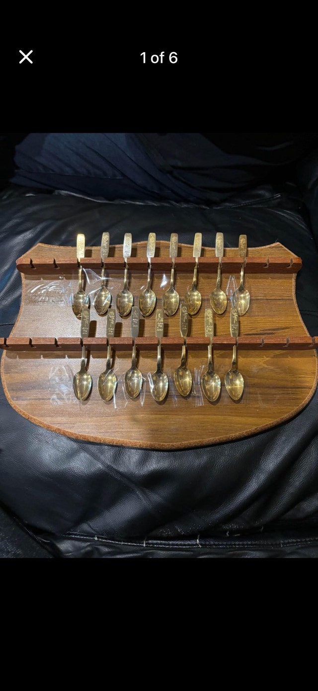 Mother’s Day Gold Plated Baby Spoons (15)