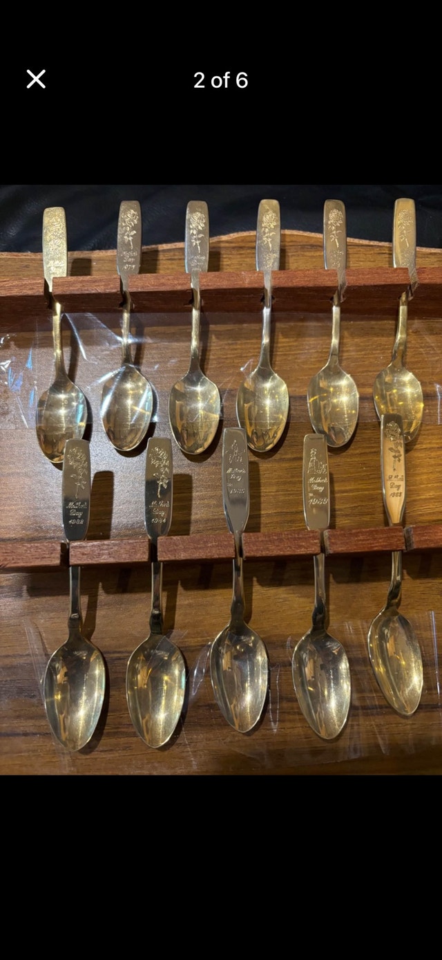 Mother’s Day Gold Plated Baby Spoons (15) - photo 2