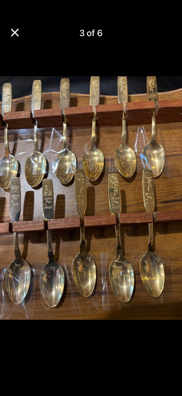 Mother’s Day Gold Plated Baby Spoons (15) - photo 3