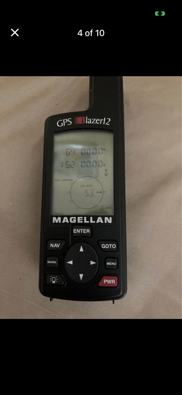GPS Magellan Blazer 12 Satellite With Swivel Mount Bracket - photo 4