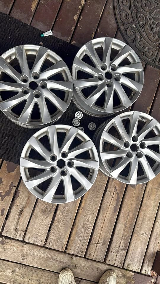 17" Mazda OEM Alloy Wheels - Set of 4 - Good Condition