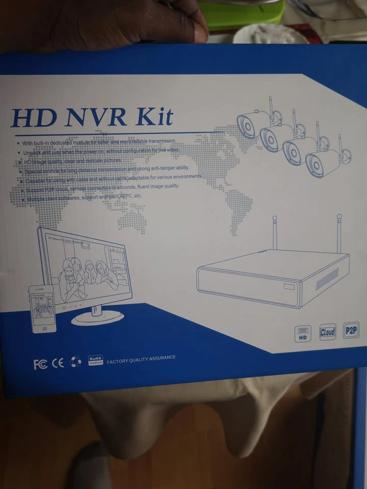 Home Security 4 Channel Wireless Camera Kit - photo 2