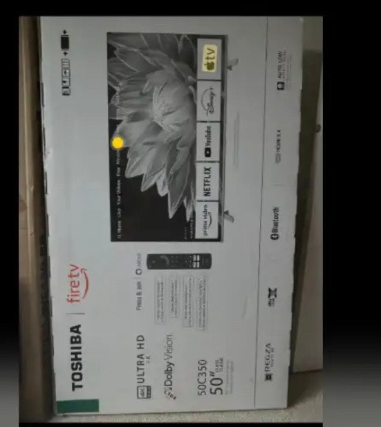 New Toshiba 50-inch 4K Fire TV (Model 50C350) - photo 2