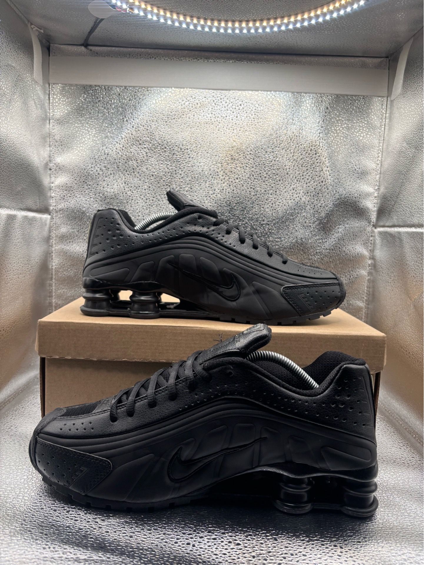 Nike Shox R4 Triple Black 2018 - photo 5