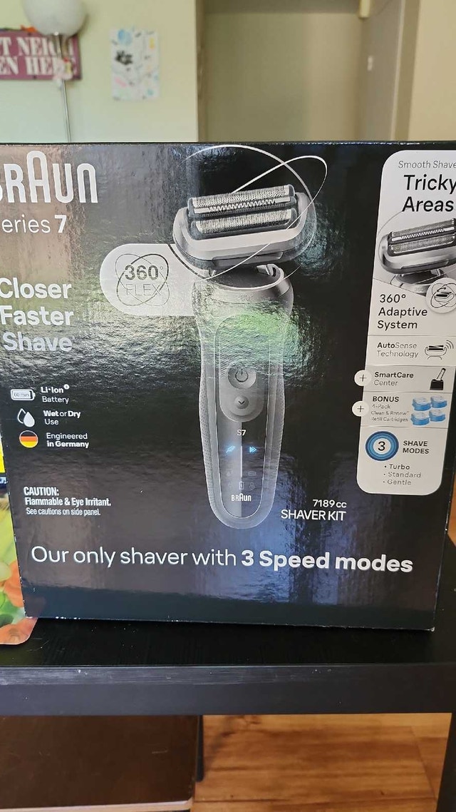 Brand New Braun Series 7 Shaver Unopened