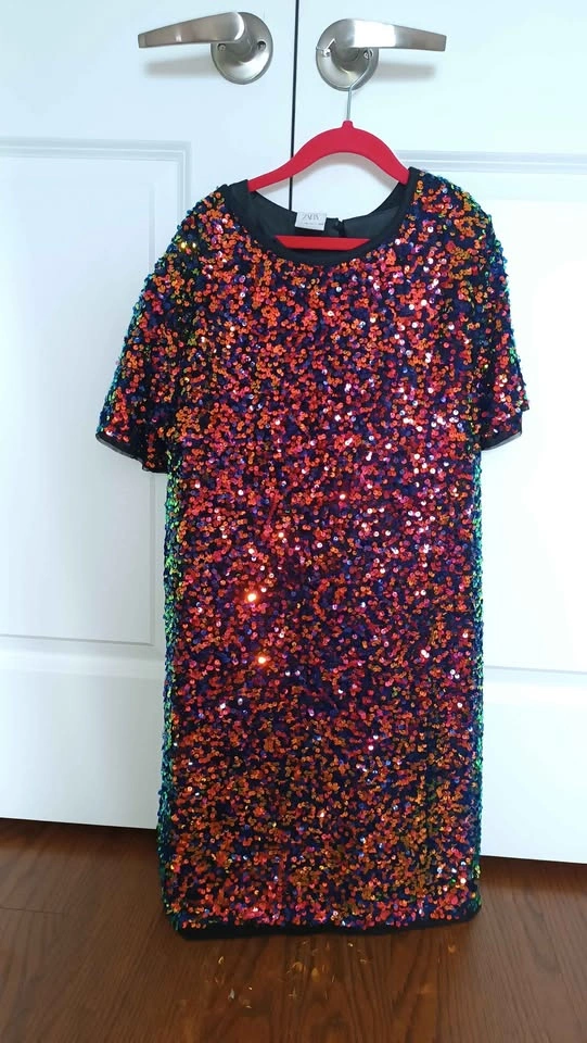 Sparkly Glitter Evening Dress For Girls - photo 2