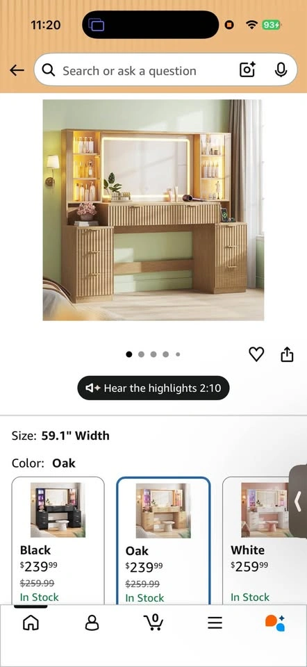 LED Vanity - Great Condition, Williamsburg Pickup - photo 4