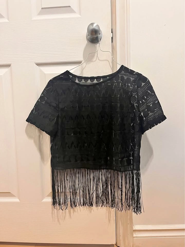 Fun festival top for layering