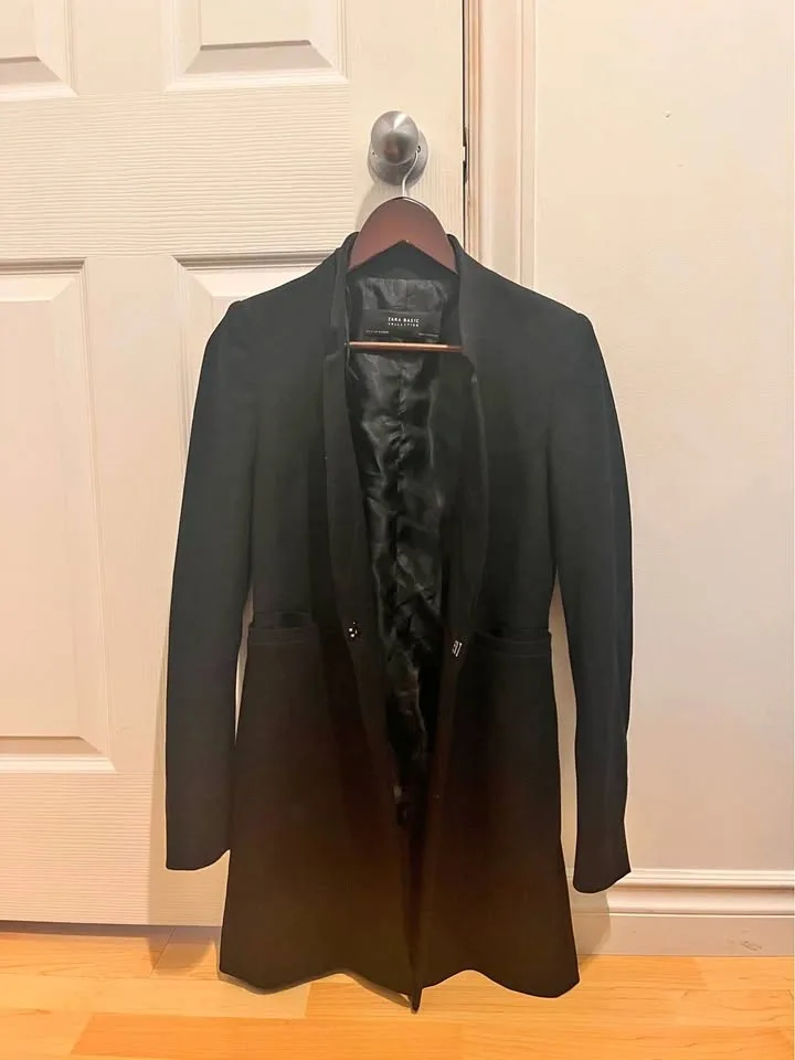 Long women’s blazer Zara