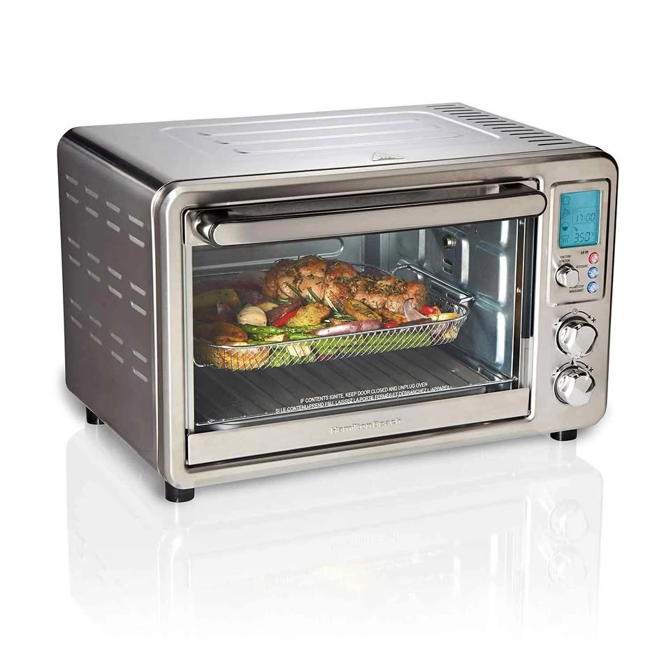 NEW Hamilton Digital Air Fryer Toaster Oven w/ Rotisserie