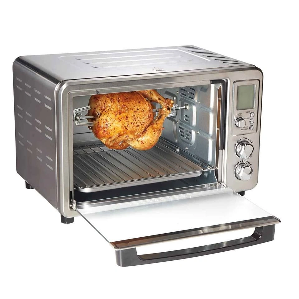 NEW Hamilton Digital Air Fryer Toaster Oven w/ Rotisserie - photo 3