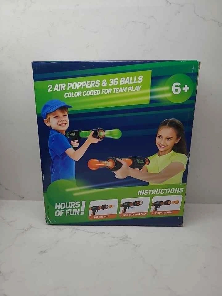 Air Popper Set 2 Poppers & 36 Foam Balls - photo 2