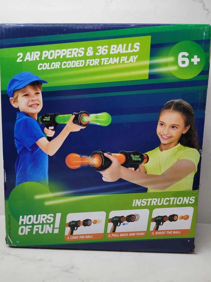Air Popper Set 2 Poppers & 36 Foam Balls - photo 4