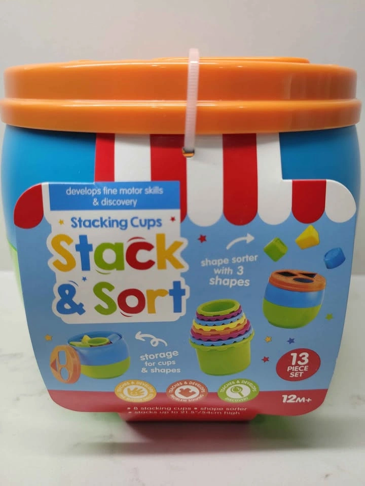 Play Right Stack & Sort Development Toy 13 Piece Set - photo 2