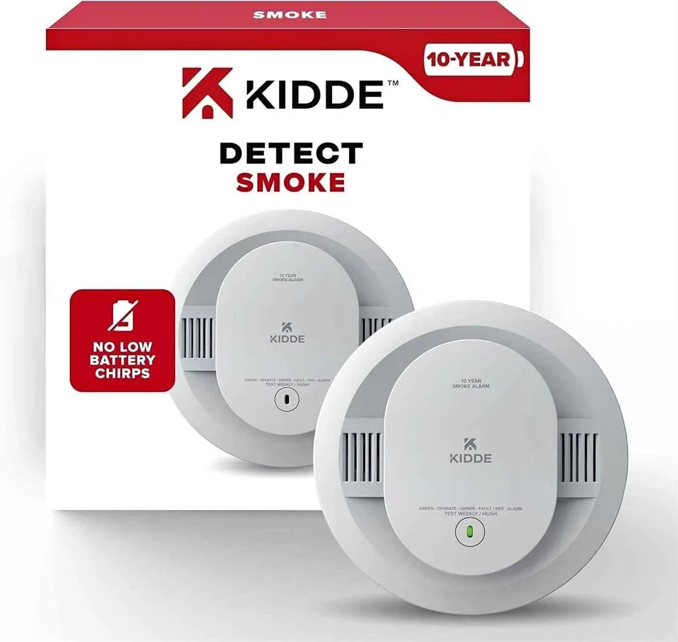 Kidde Smoke alarm with 10 year battery