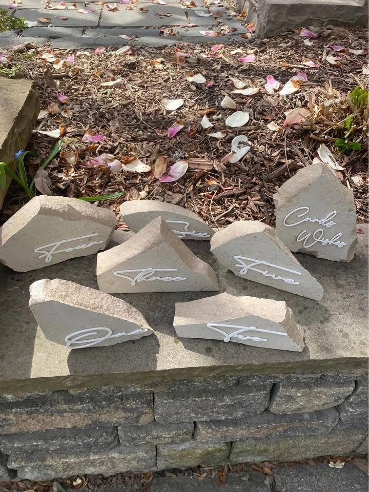 Wedding signs for tables