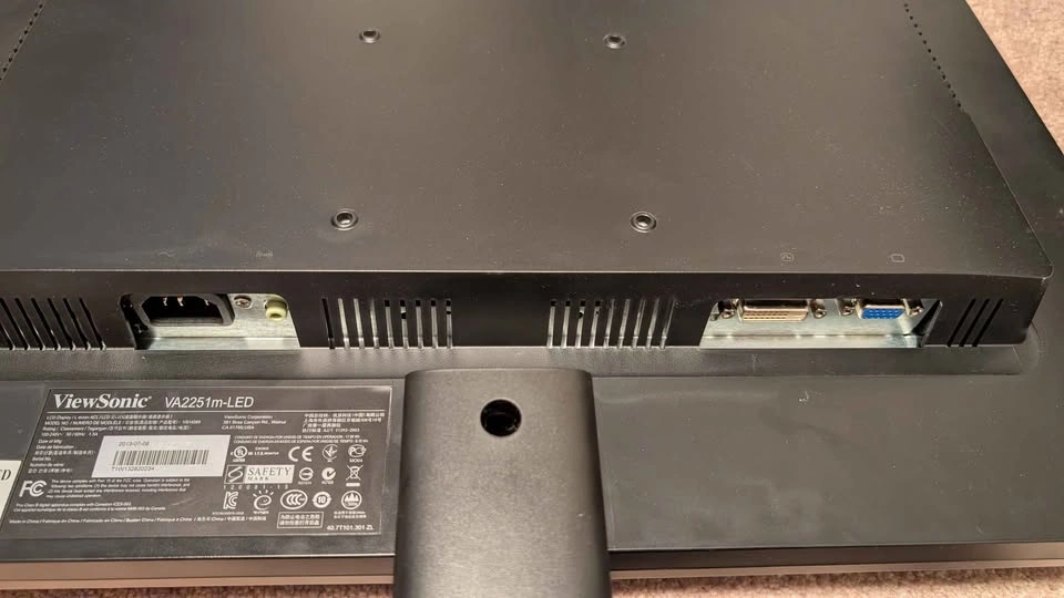 ViewSonic VA2251M-LED Monitor, Keyboard, Mouse - photo 4