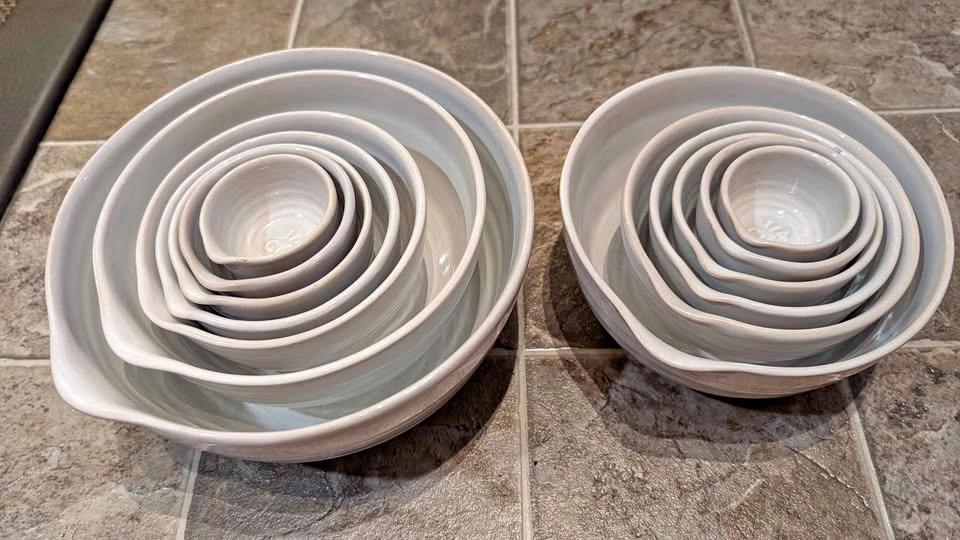 Jamie Oliver Ceramic Measuring Bowls and Cups Set