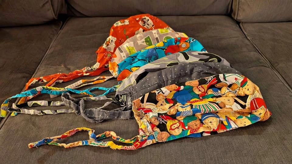 Fun Pattern Scrub Caps - Dickies and More