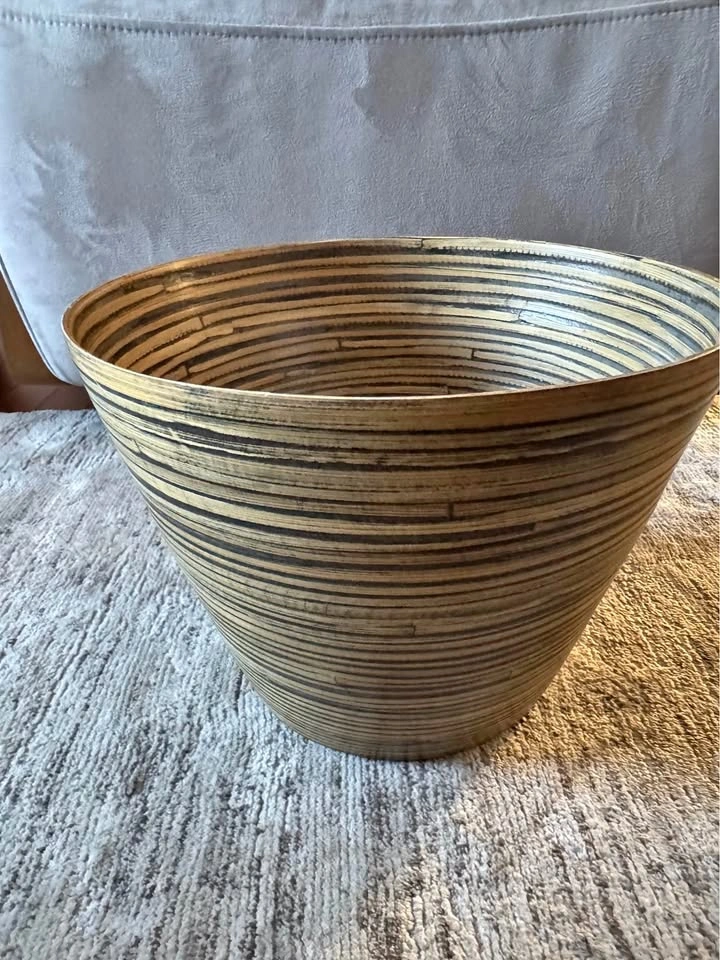 Planter bamboo 9” minimalist