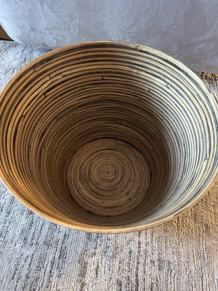 Planter bamboo 9” minimalist - photo 2