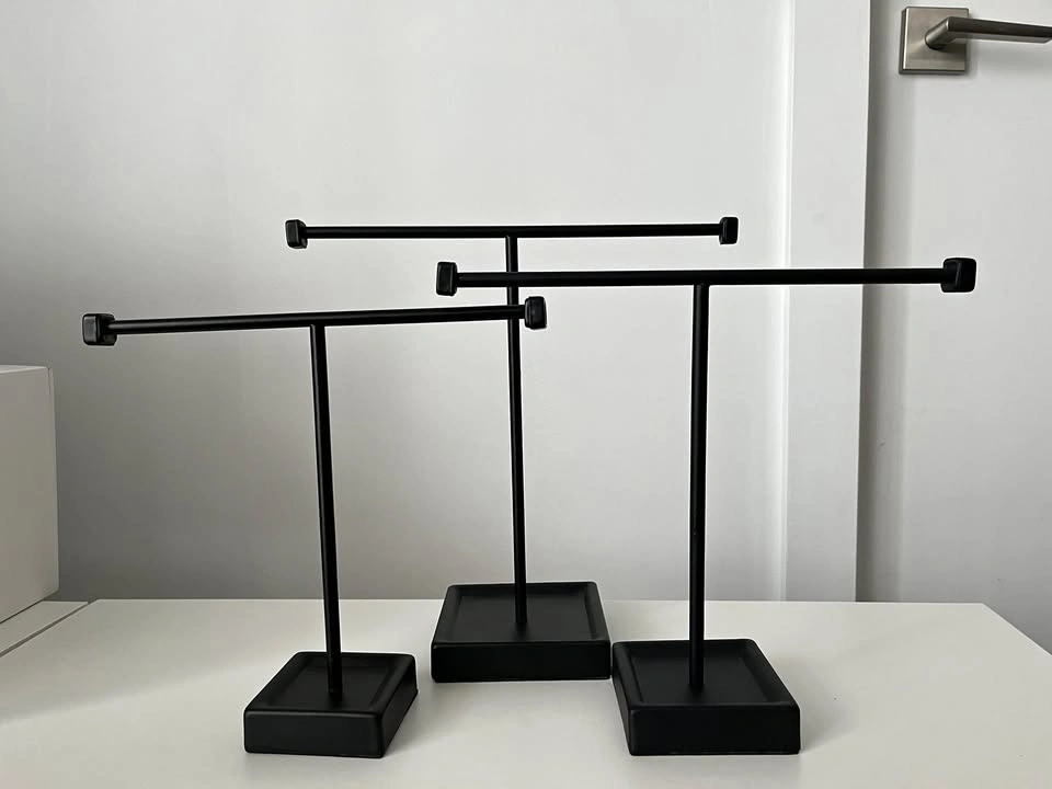 3 T-Bar Jewelry Display Stands