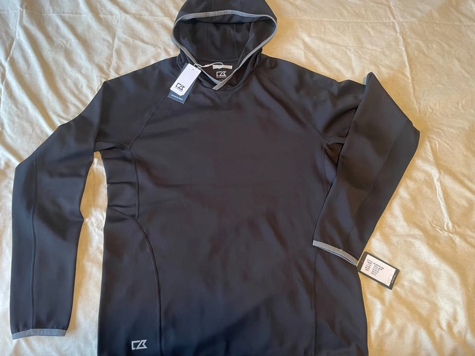 NWT Cutter & Buck Mens DryTec Traverse Hoodie (Sz Med) - photo 3