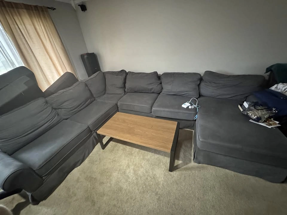 IKEA 6 Seater L-Shaped Sofa - Must Go ASAP!