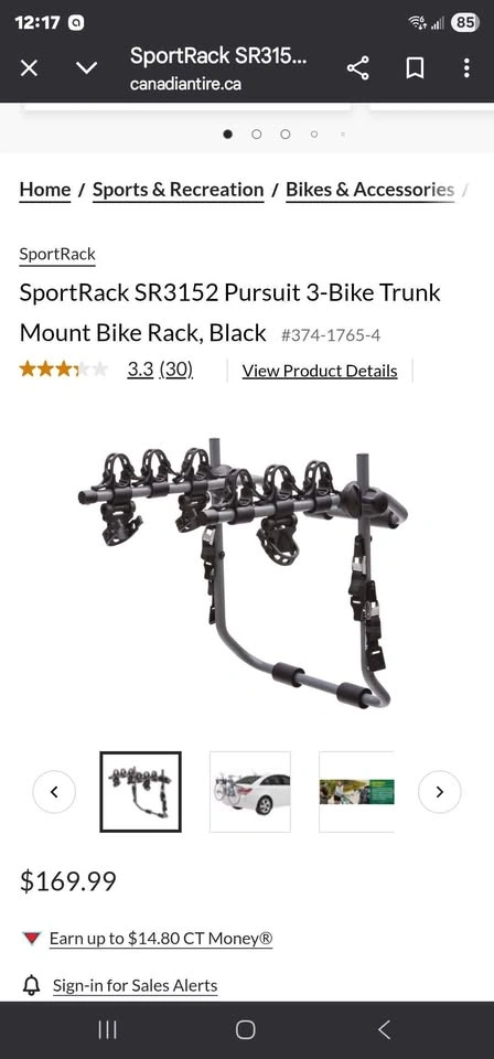SporTrack SR3152 Bike Rack - New in Box - photo 3