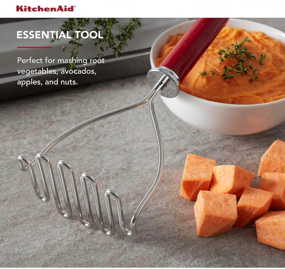 KitchenAid Gourmet Potato Masher (Red) - photo 3
