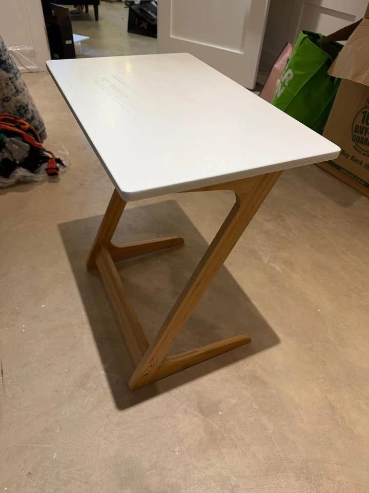 Wooden Bamboo TV Tray Table for Eating or Laptop - photo 2
