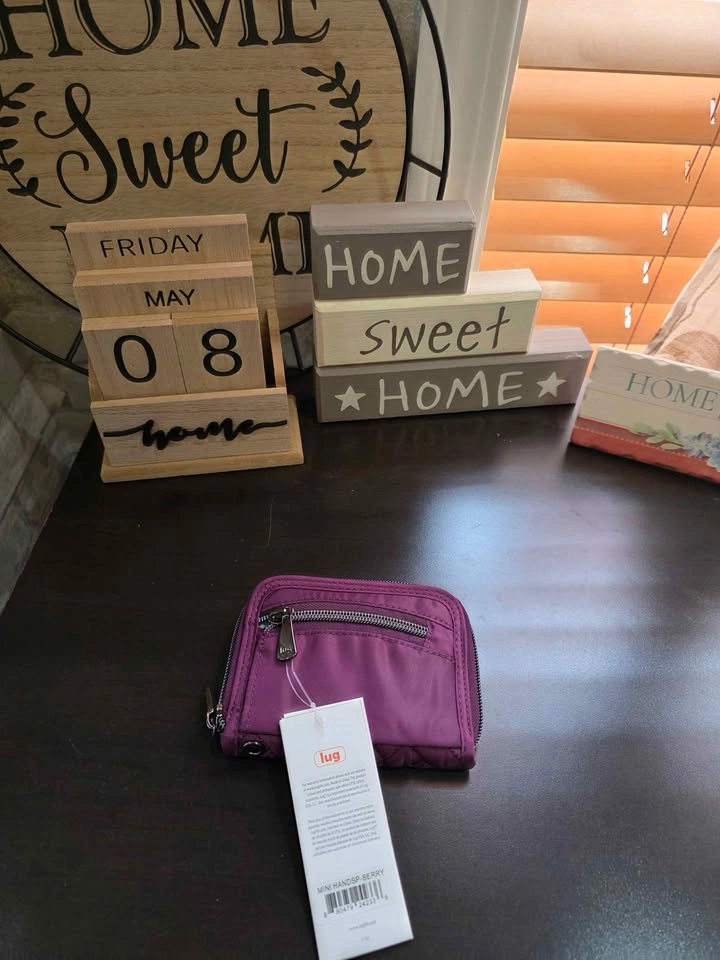 Lug Mini Handspring RFID Wallet - Berry Purple - photo 3