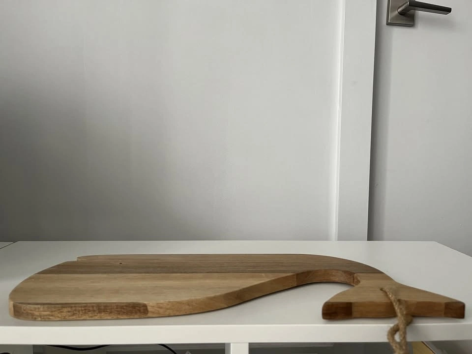 15” Whale-Shaped Wood Charcuterie/Serving Board - photo 4
