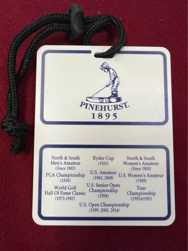 Pinehurst Resort Golf Bag Tag - photo 2