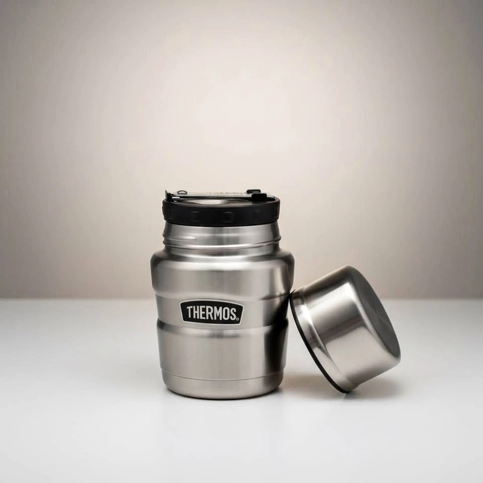 Thermos Stainless King Food Jar - Matte Stainless