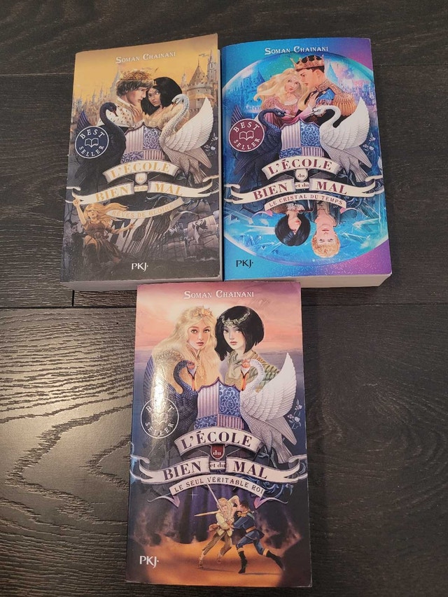 The School for Good and Evil Books 4, 5, 6 in French