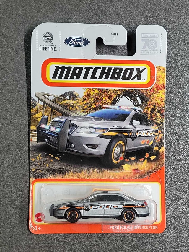 Matchbox Ford Police Interceptor