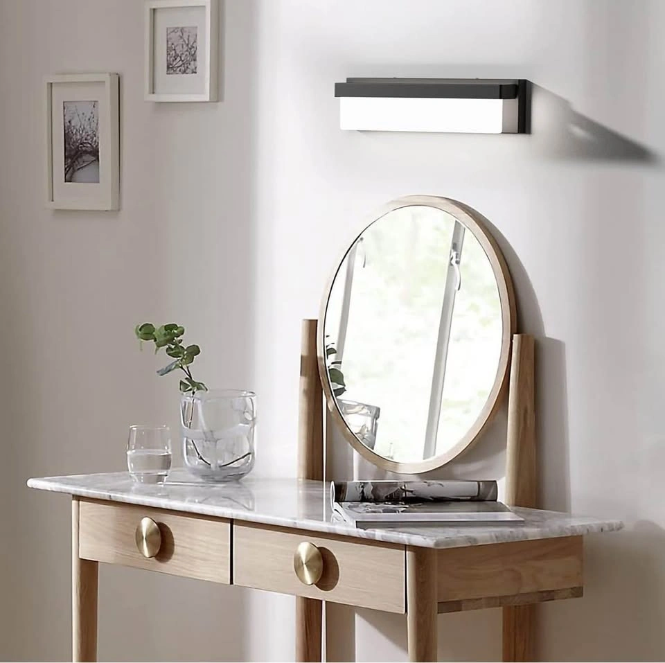 16.5" Modern Black LED Bathroom Vanity Light - photo 2