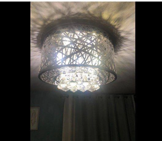 BRAND NEW K9 Crystal Chandelier Lighting Flush Mount LED - photo 3