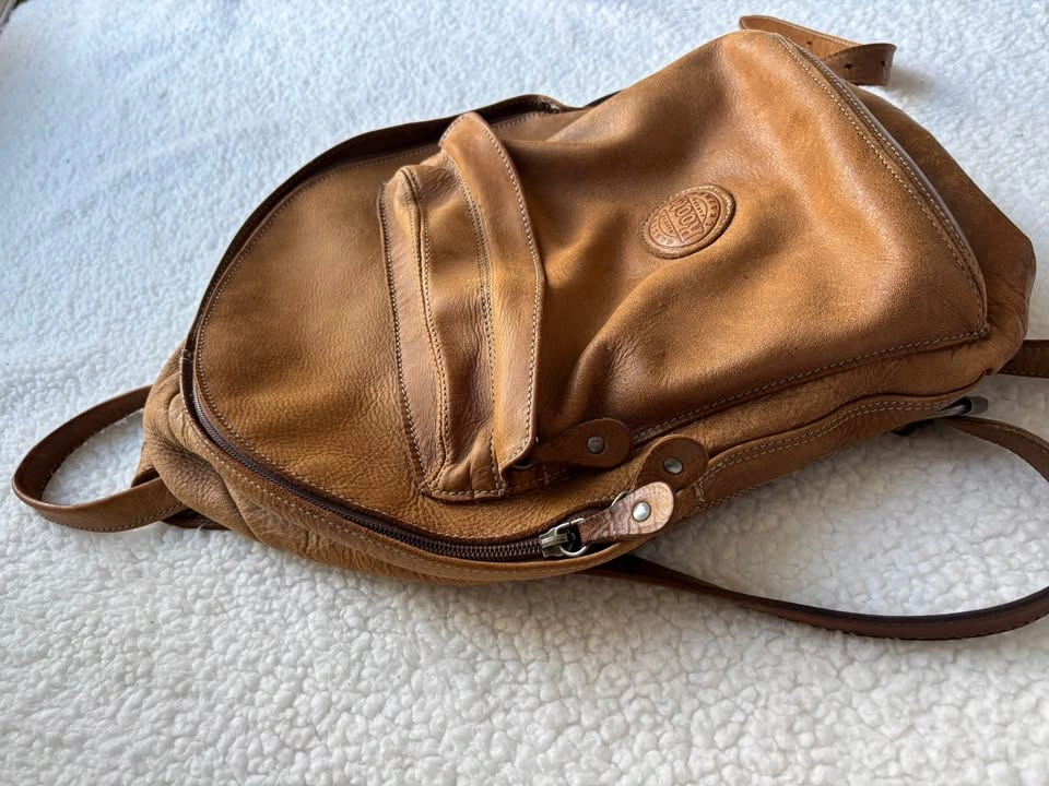 Roots Vintage Leather Student Pack Tribe Backpack - Chestnut Bro - photo 3