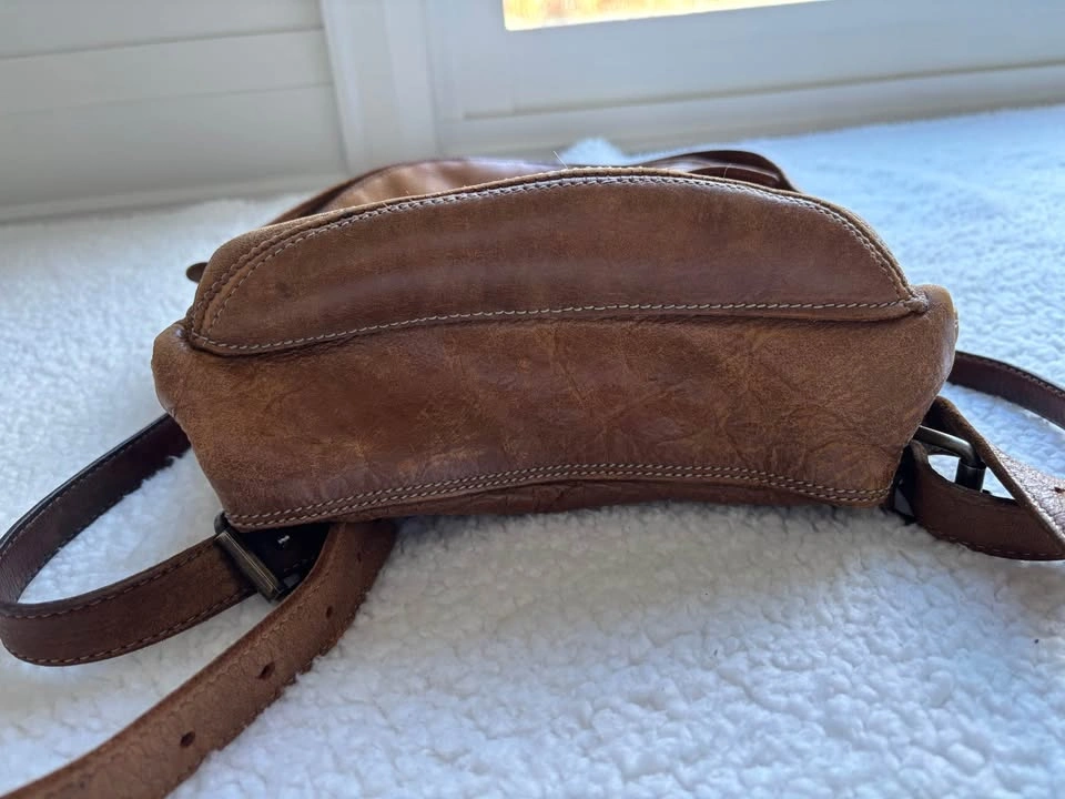 Roots Vintage Leather Student Pack Tribe Backpack - Chestnut Bro - photo 5