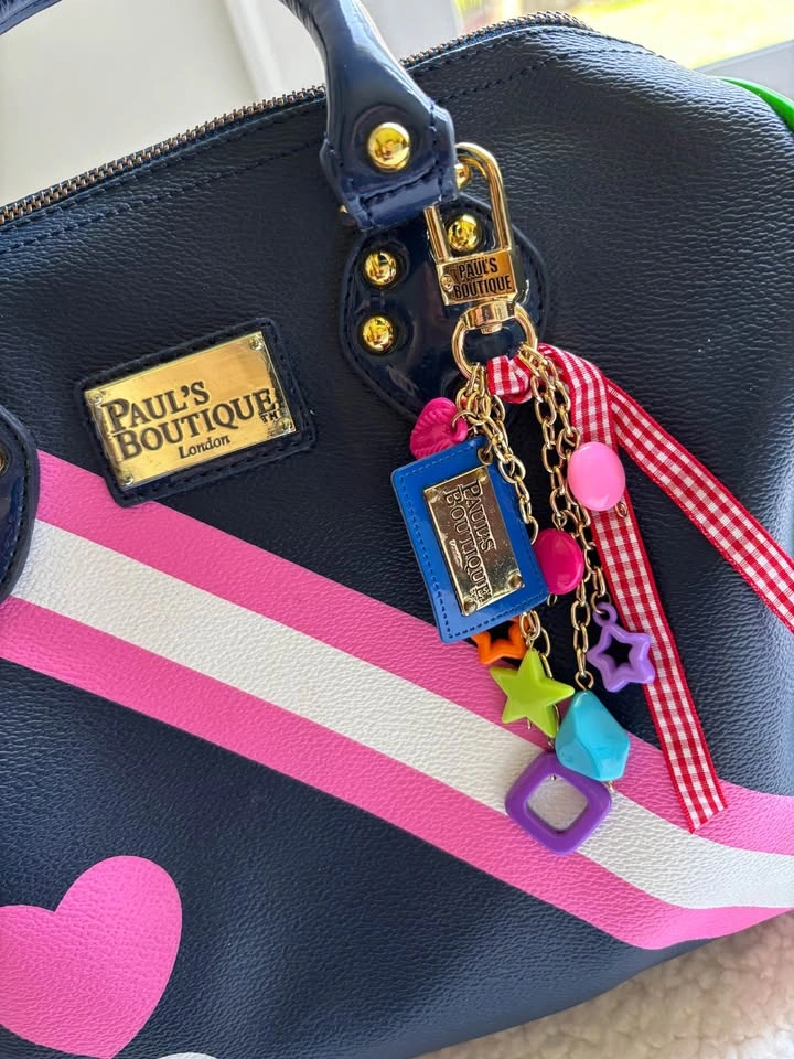Paul's Boutique London - Vintage Y2K Navy Bowling Bag - photo 4